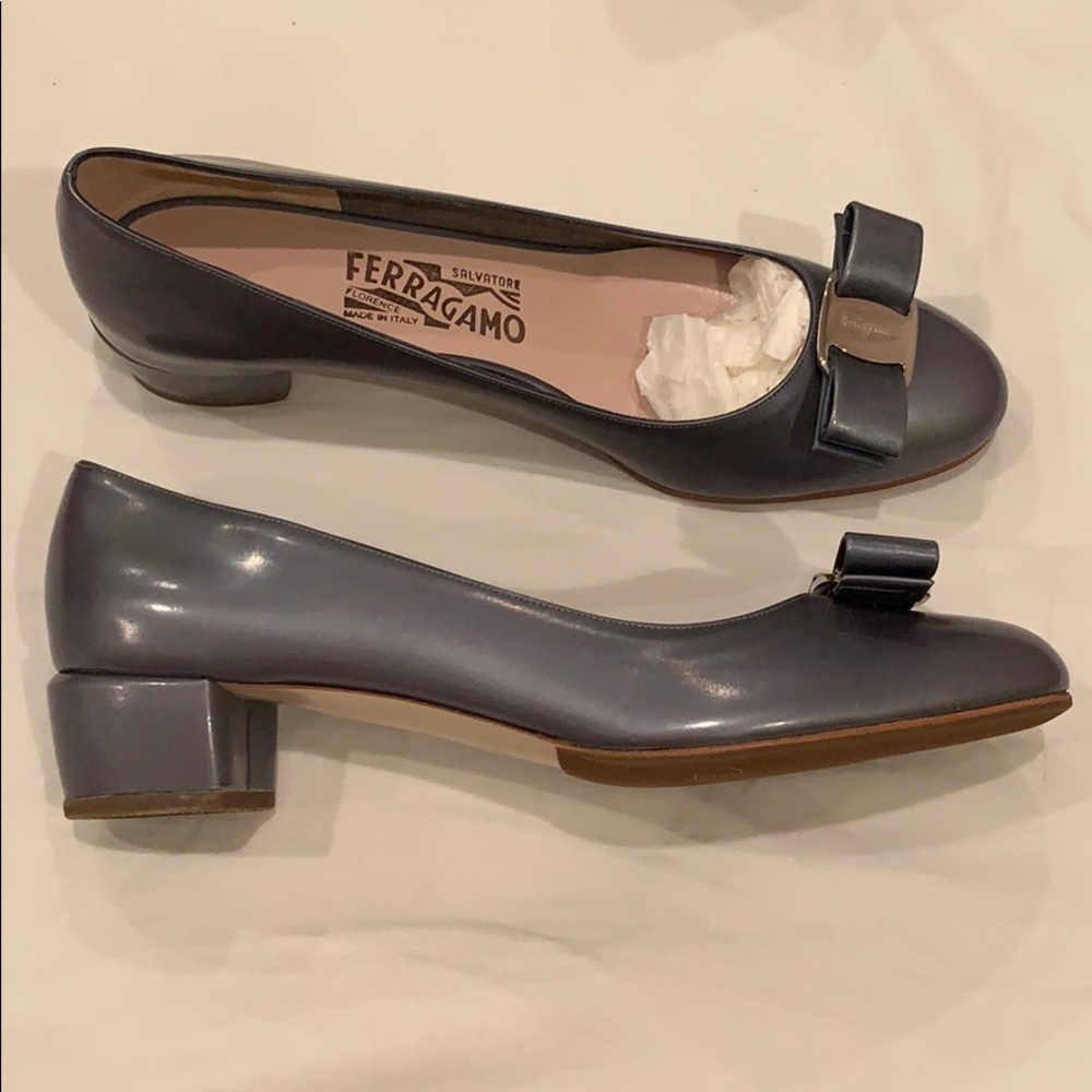 Salvatore Ferragamo Vara Bow Pumps